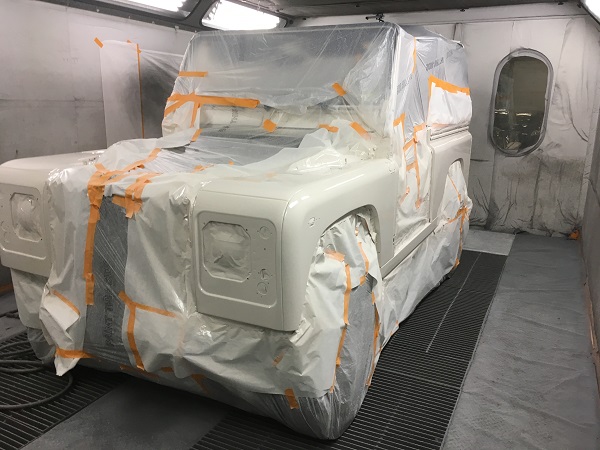 landrover paintjob